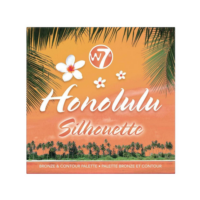 W7 Honolulu Silhouette – Paleta kontura i bronzera