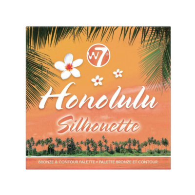 W7 Honolulu Silhouette - Paleta kontura i bronzera
