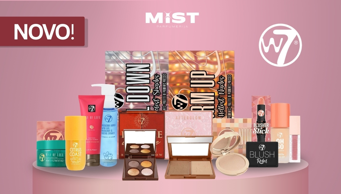 Noviteti britanskog brenda W7 stigli su u MiST parfumeriju