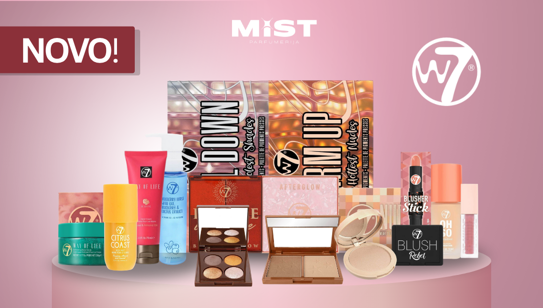 Noviteti britanskog brenda W7 stigli su u MiST parfumeriju