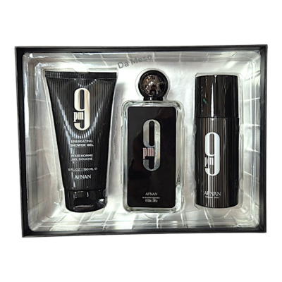 Afnan 9 pm Set EDP 100ml + Deo sprej 150ml + gel za tuširanje 150ml