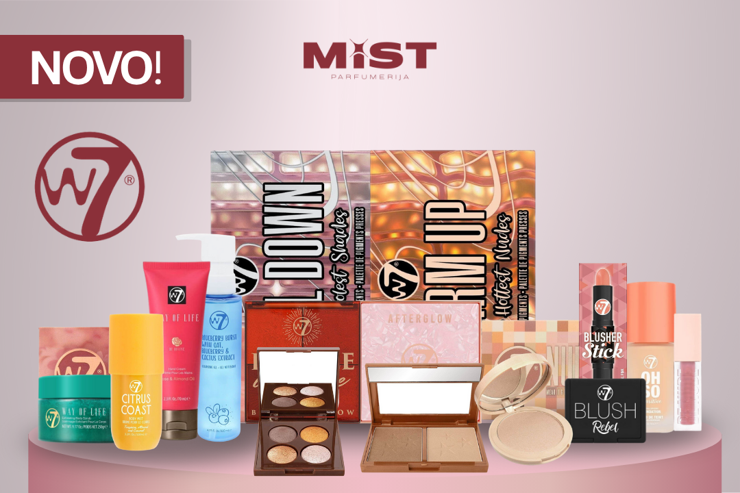 Noviteti brenda W7 u MiST parfumeriji