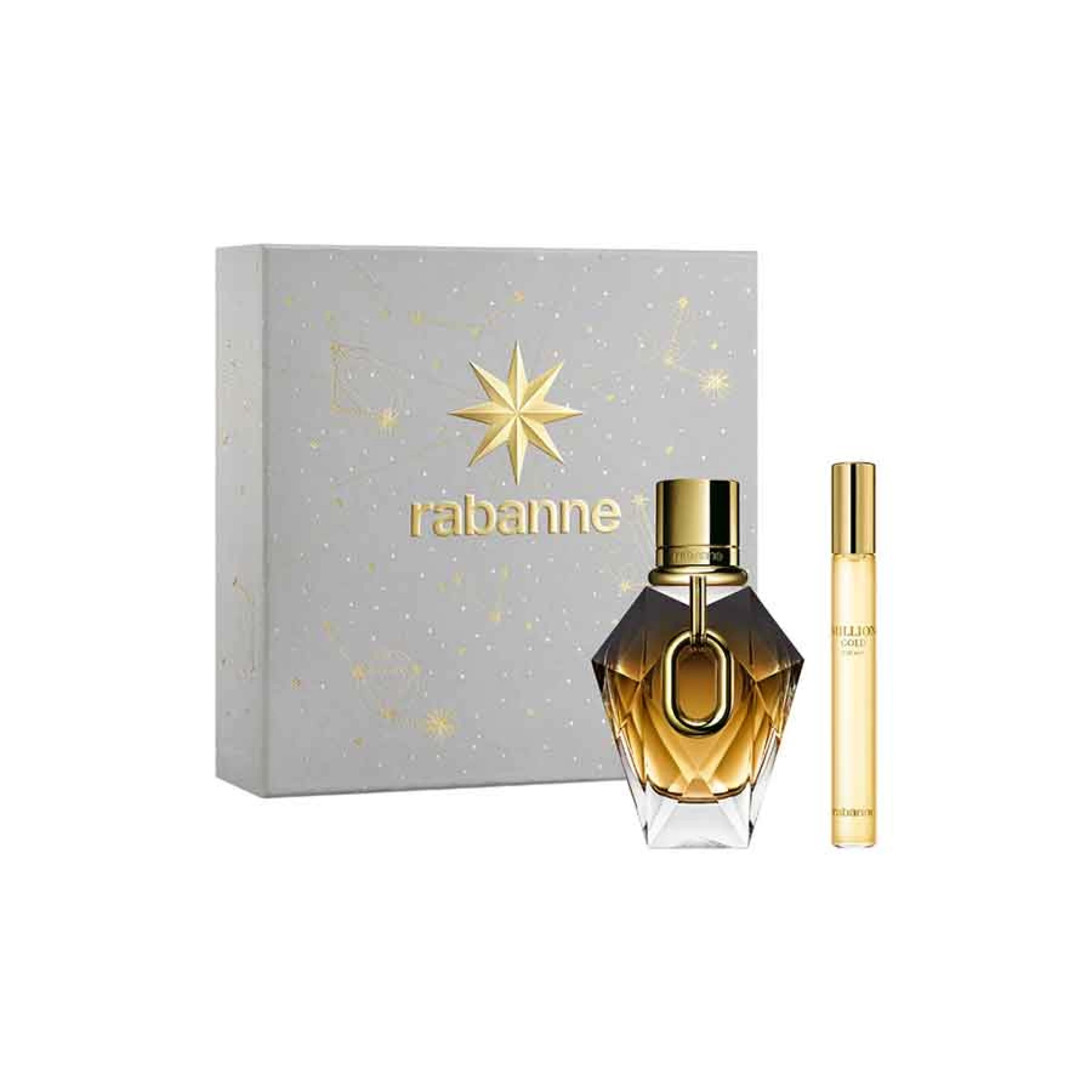 Set Rabanne Million Gold for Her Parfum – EDP 50ml + TS 10ml