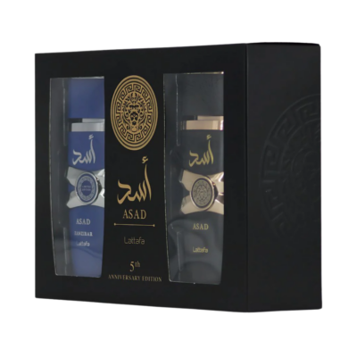 Lattafa Set Asad EDP 100ml + Asad Zanzibar EDP 100ml