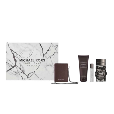Michael Kors Pour Homme Absolu Set EDP 100ml + gel za tuširanje 100ml + edp 10ml + novčanik