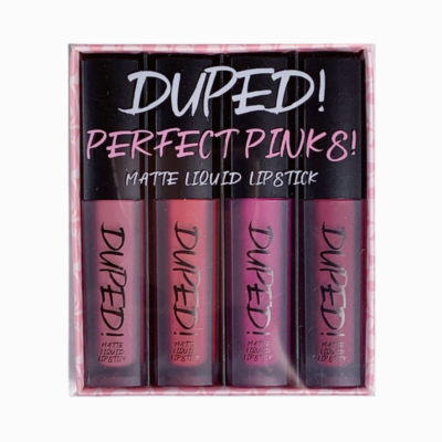 W7 Duped! Matte Tečni ruževi - Perfect Pinks