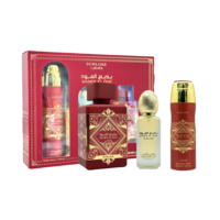 Lattafa Bade AL Oud Sublime Set EDP 100ml + Parfemski sprej 200ml + Mist za kosu 50ml