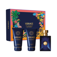Versace Dylan Blue Pour Homme Set EDT 50ml + Gel za tuširanje 50ml + Aftershave balzam 50ml