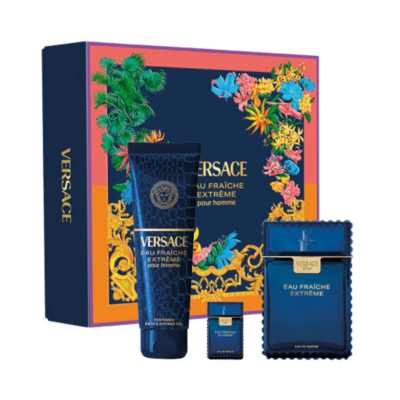 Versace Eau Fraiche Extreme Set EDP 100ml + Gel za tuširanje 150ml + EDP 5ml