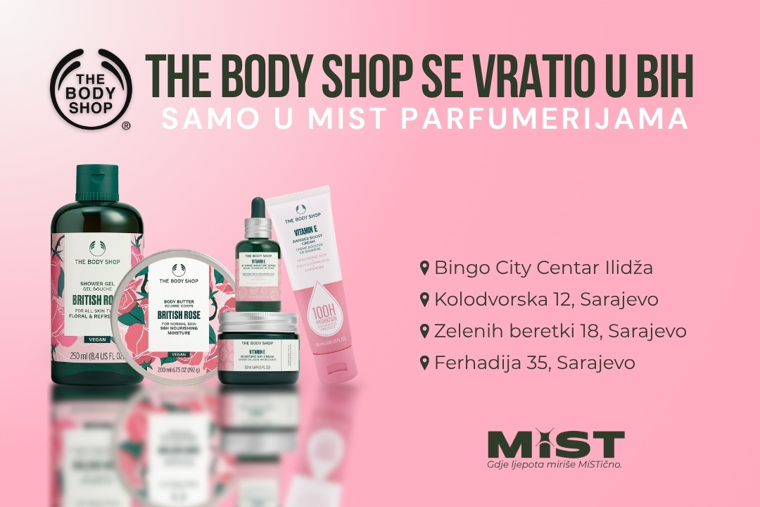 THE BODY SHOP se vratio u BiH!