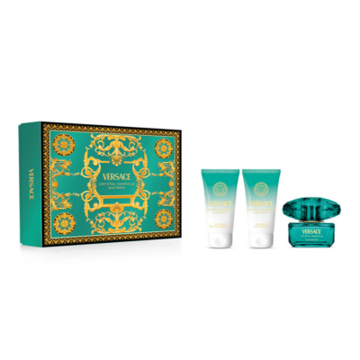 Versace Crystal Emerald Set 50 ml edp + 5ml gel za tuširanje + 50 ml losion za tijelo