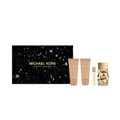 Michael Kors Pour Femme Set EDP 100ml + Gel za tuširanje 100ml + Losion za tijelo 100ml + EDP 10ml