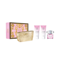 Versace Bright Crystal Set EDT 90ml + Gel za tuširanje 100ml + Losion za tijelo 100ml + neseser