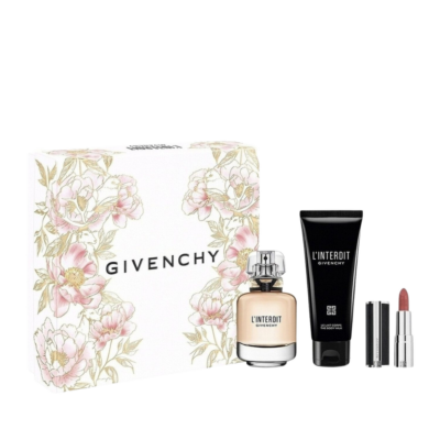 Givenchy L’Interdit Set EDP 50ml + Losion za tijelo 75ml + Ruž za usne