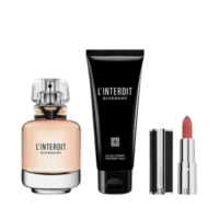 Givenchy L’Interdit Set EDP 50ml + Losion za tijelo 75ml + Ruž za usne